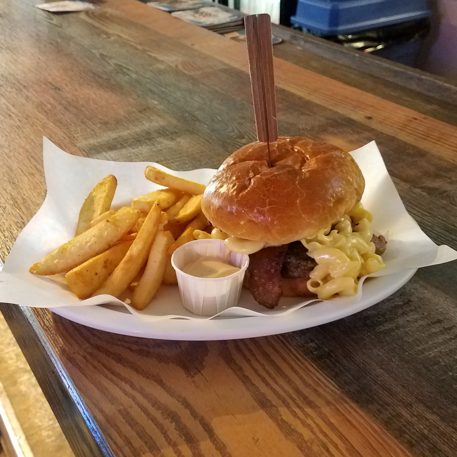 The Local Mac — House-made mac & cheese and smoked bacon
